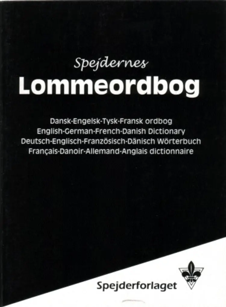 Spejdernes lommeordbog af Jan Holm