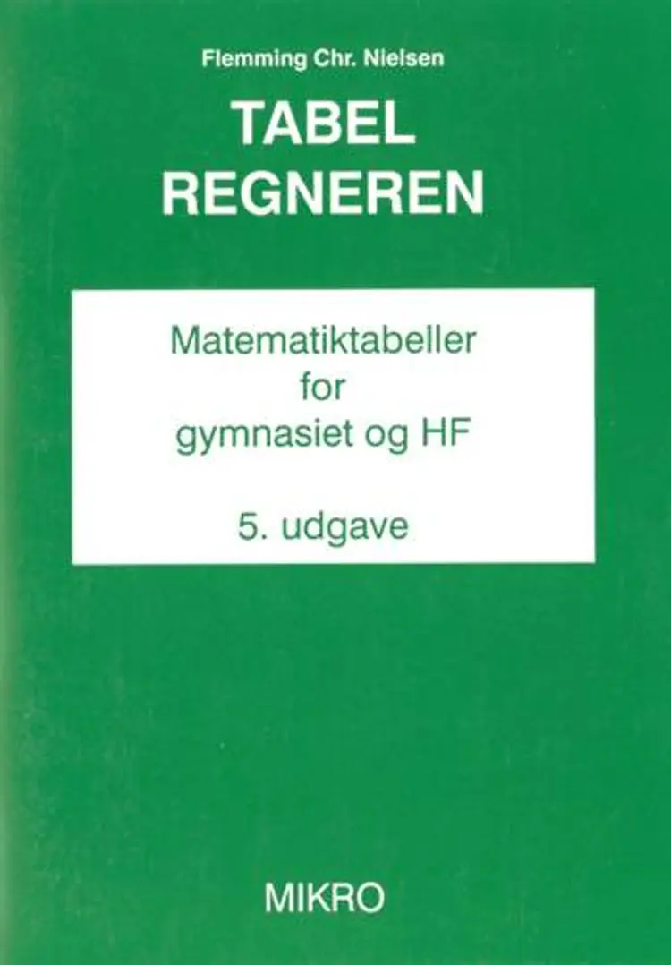 Tabelregneren af Flemming Chr. Nielsen