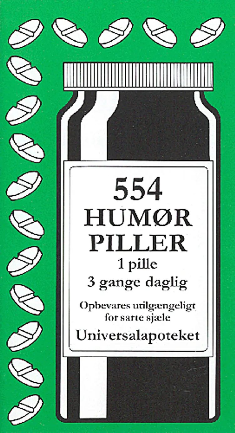 554 humørpiller af Jacob Wisby
