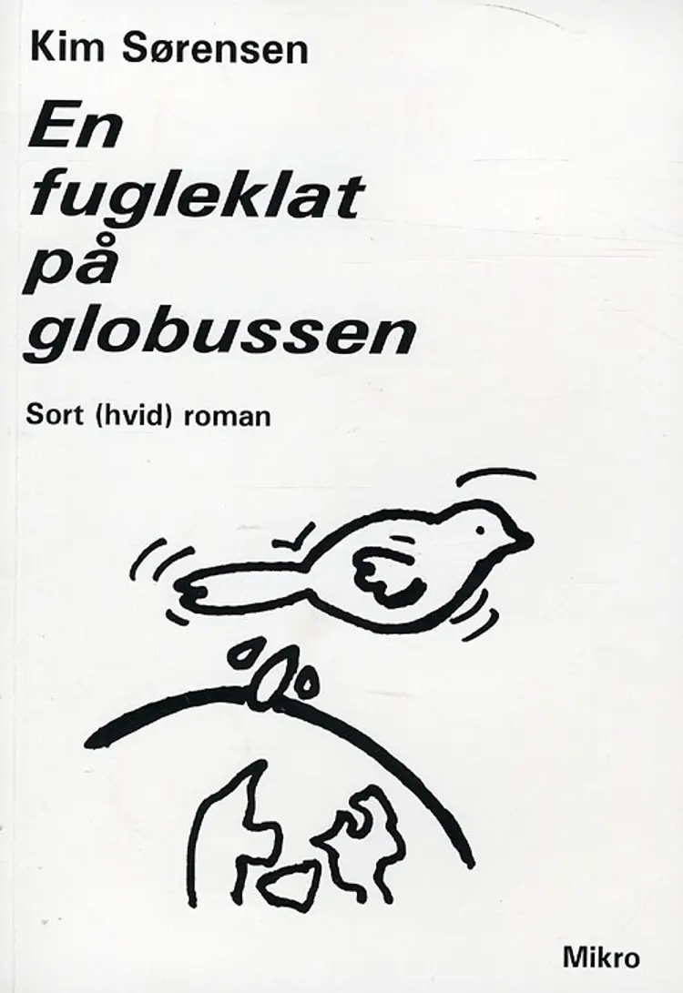 En fugleklat på globussen af Kim Sørensen