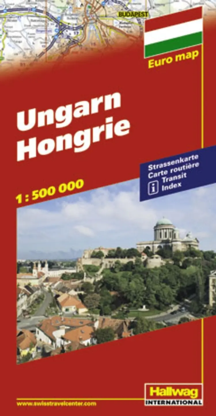 Hallwag, vejkort, Ungarn