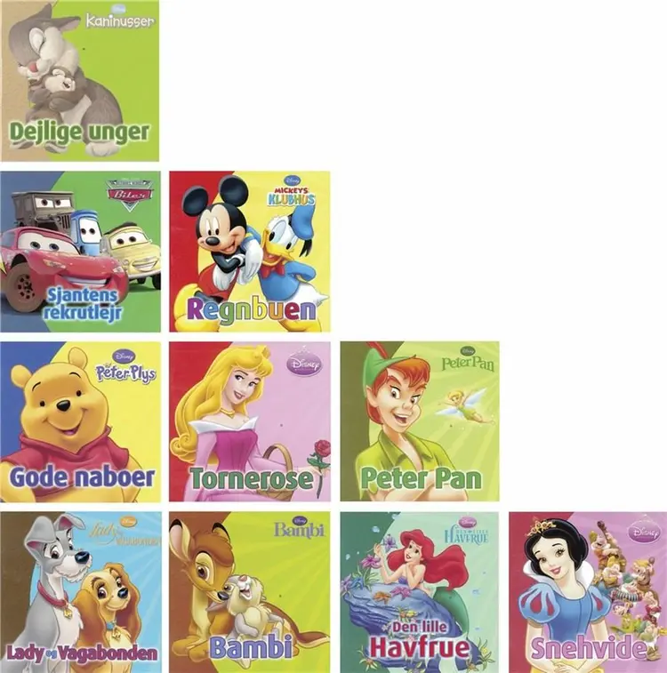 MINIBØGER DISNEY (10 ass. 50 stk i display.) af .