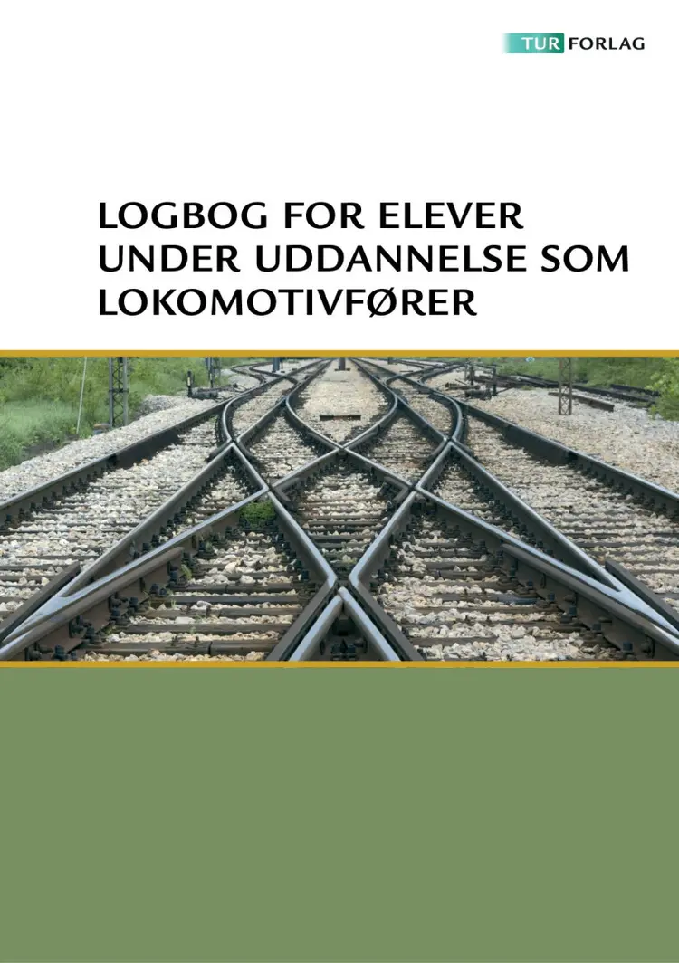 AR 269 Logbog for elever under uddannelse som lokomotivfører af Det rådgivende udvalg for lokomotivførerudddannelsen
