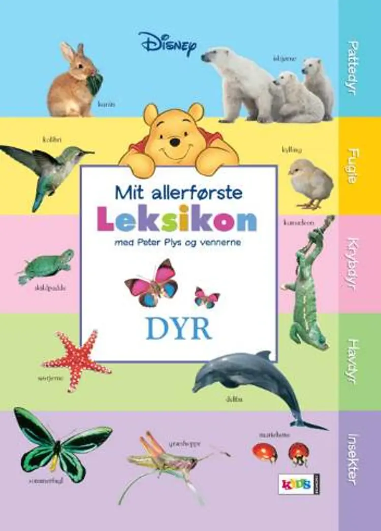 Mit allerførste leksikon med Peter Plys og vennerne - dyr af A. A. Milne