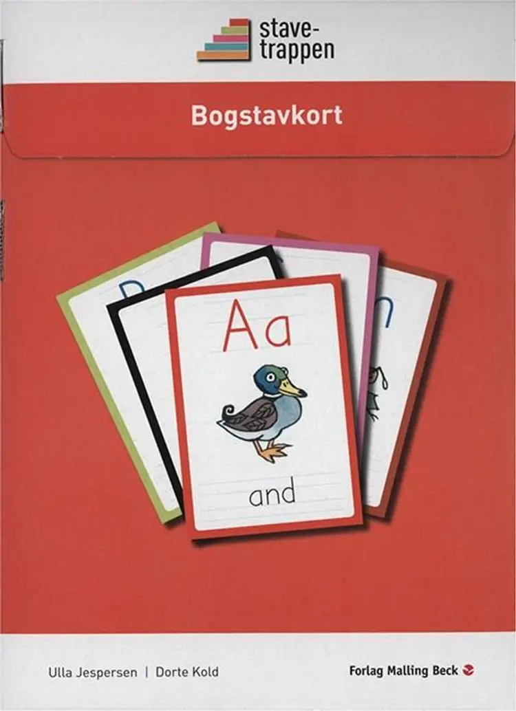 Stavetrappen, Bogstavkort af Dorte Kold