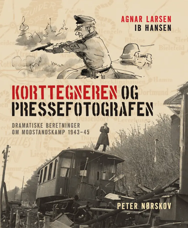 Korttegneren og pressefotografen af Agnar Larsen