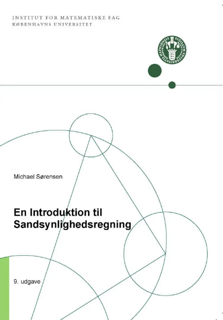 En introduktion til sandsynlighedsregning af Michael Sørensen