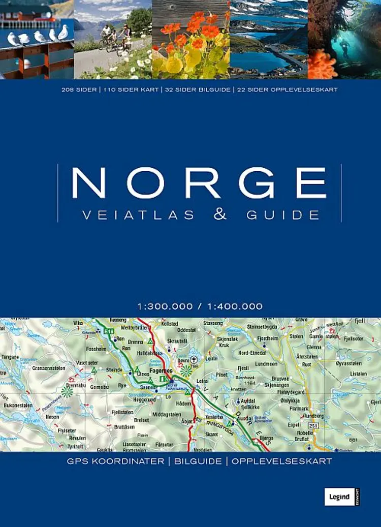 Norge Veiatlas & Guide