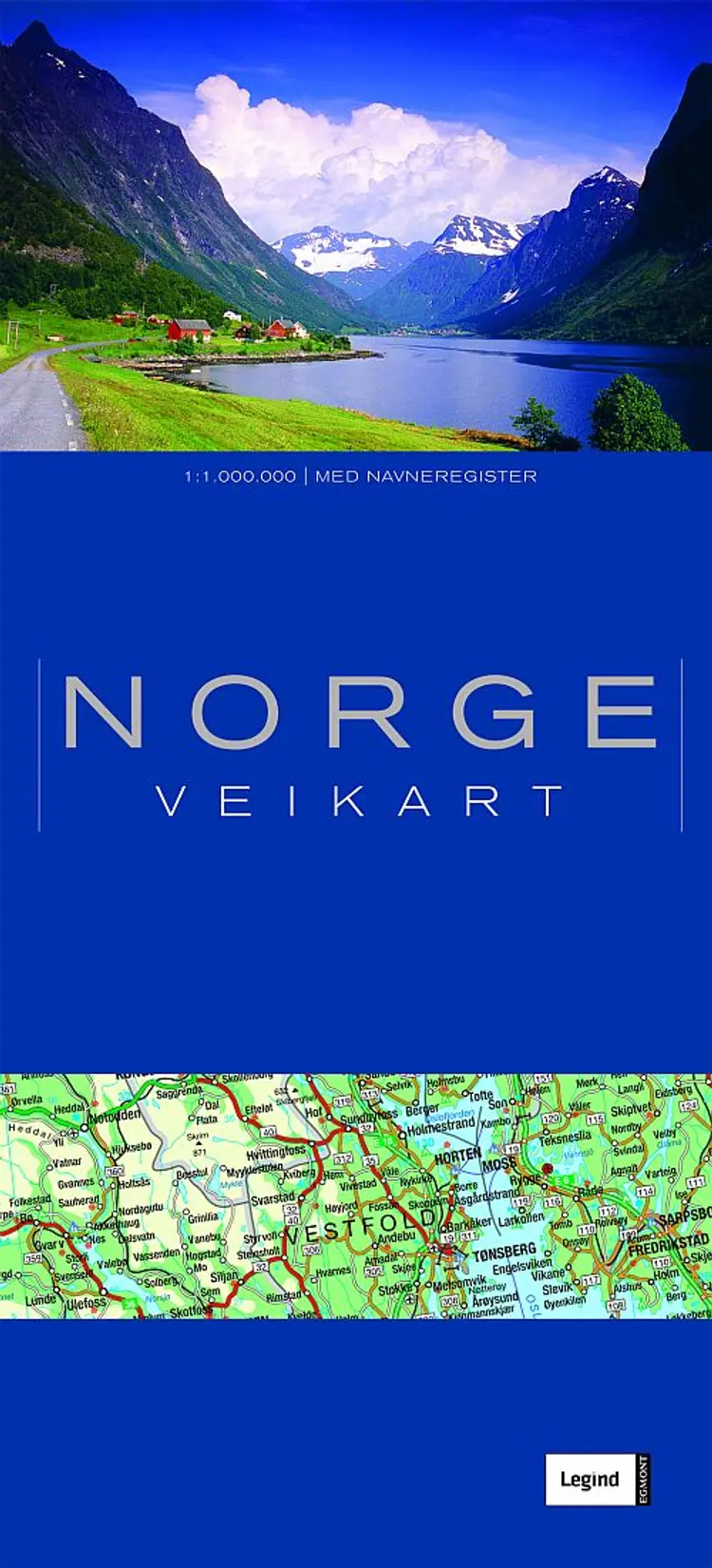 Norge veikart