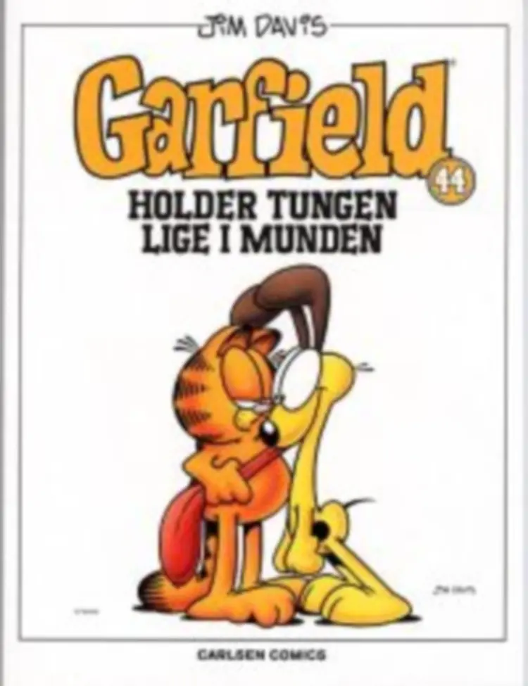 Garfield 44 - Holder tungen lige i munden af Jim Davis