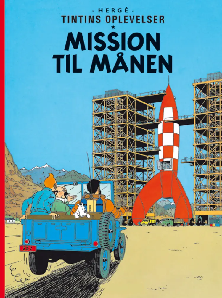 Mission til månen af Hergé