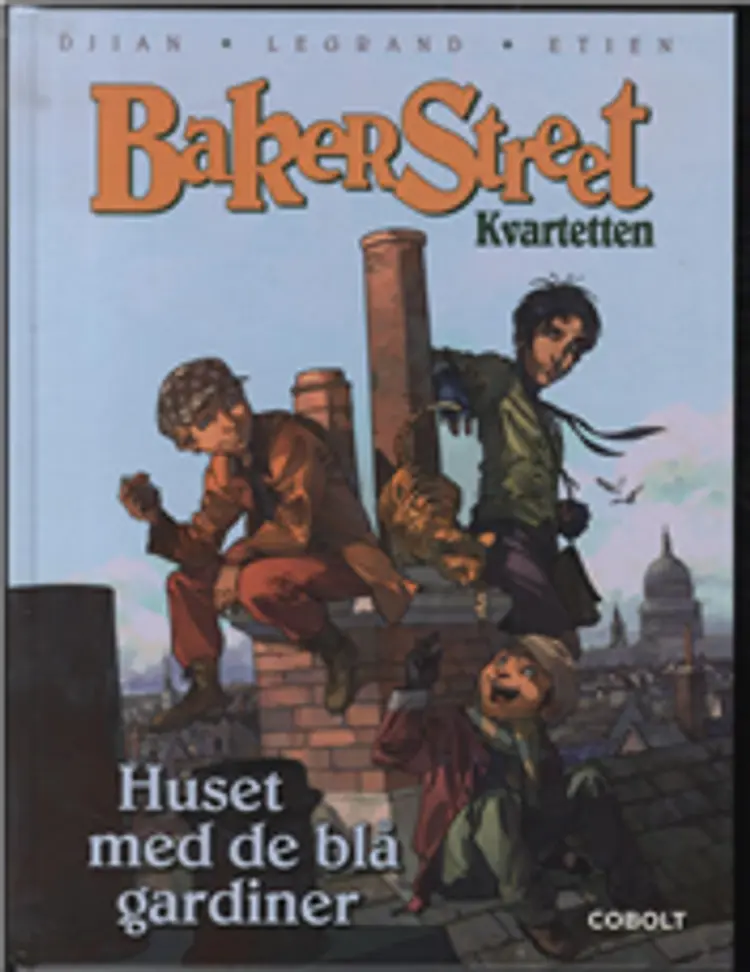 Huset med de blå gardiner af David Etien