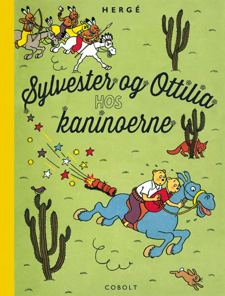 Sylvester og Ottilia hos kaninoerne af Hergé