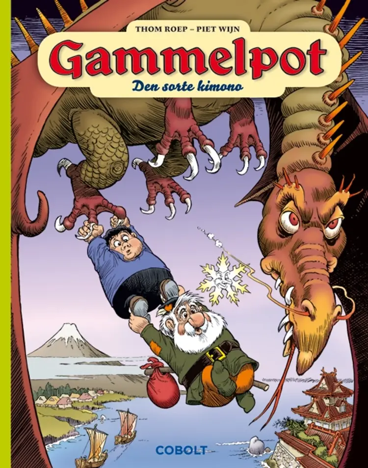 Gammelpot og den sorte kimono af Thom Roep