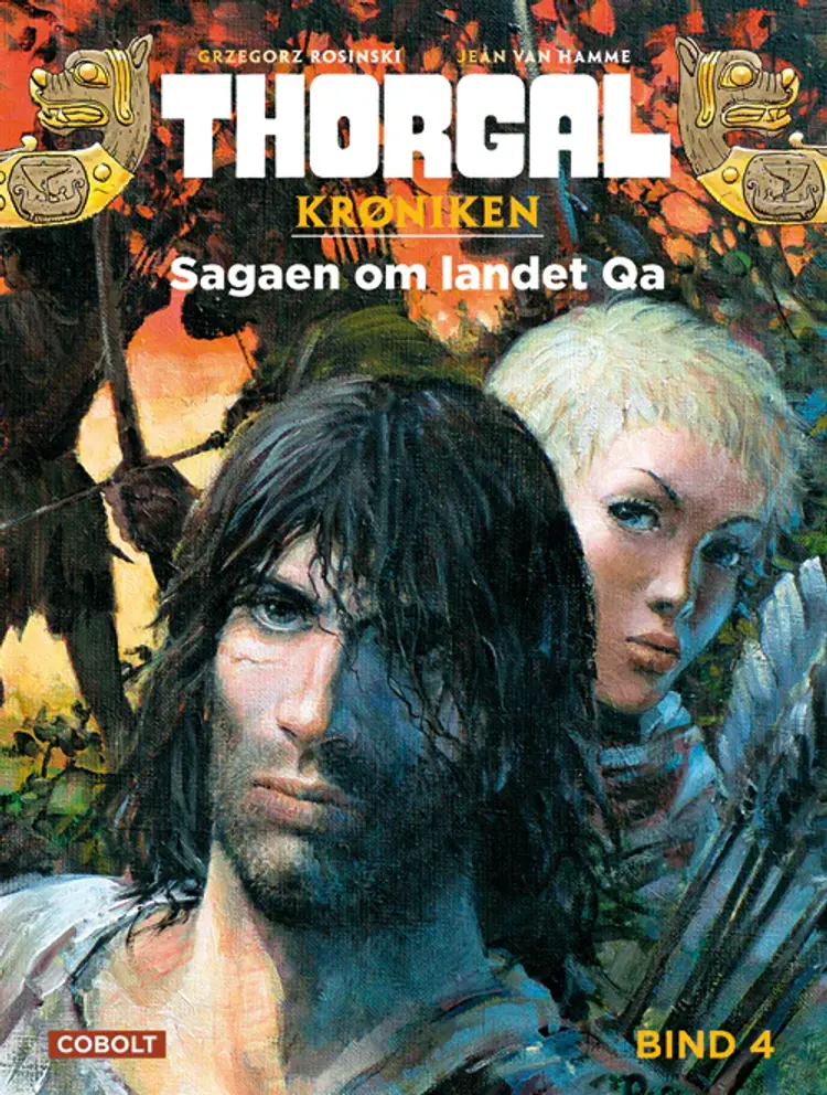 Sagaen om landet Qa af Grzegorz Rosinski