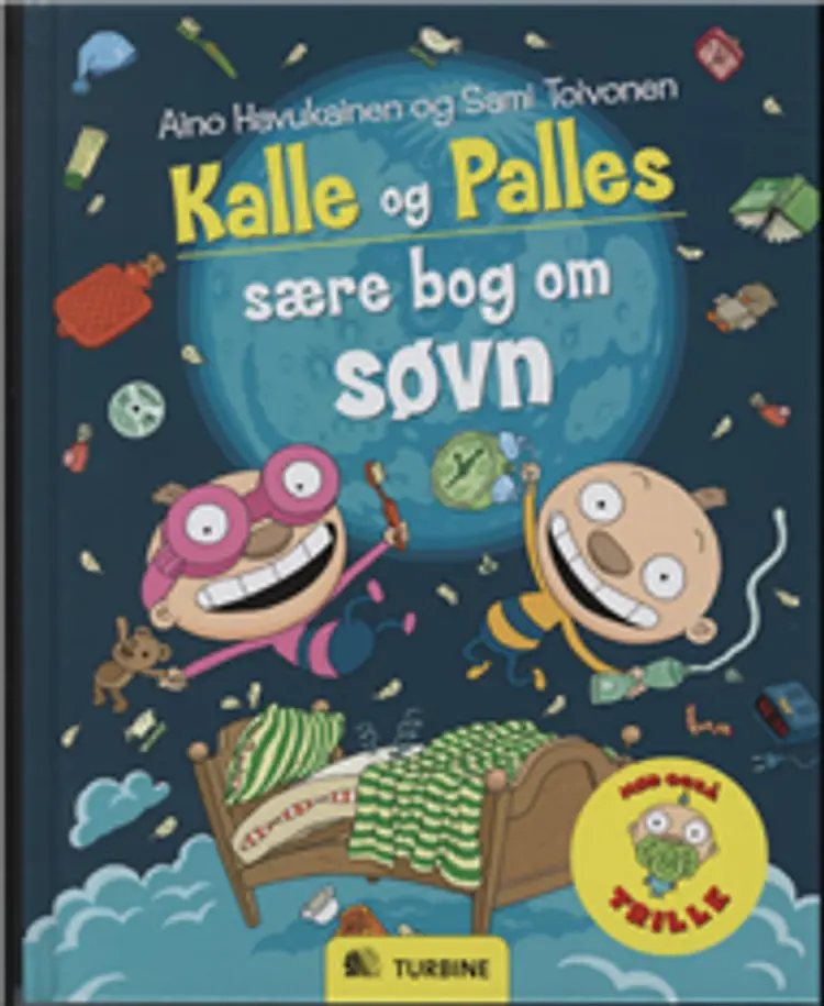 Kalle og Palles sære bog om søvn af Sami Toivonen