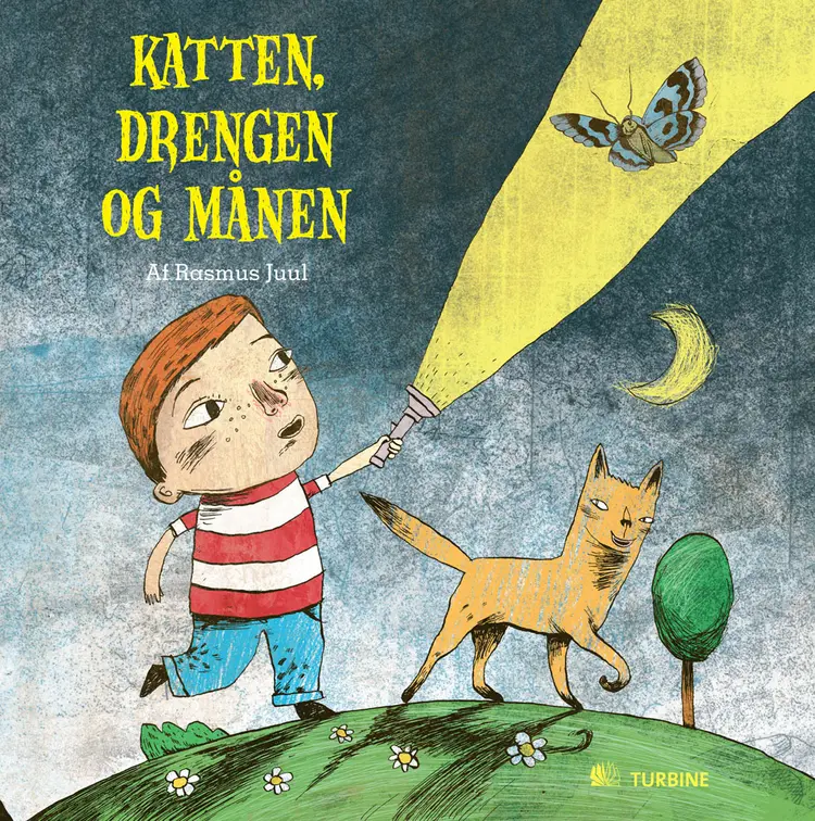 Katten, drengen og månen af Rasmus Juul