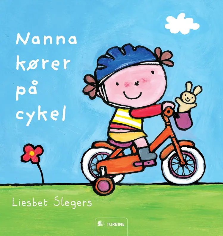 Nanna kører på cykel af Liesbet Slegers