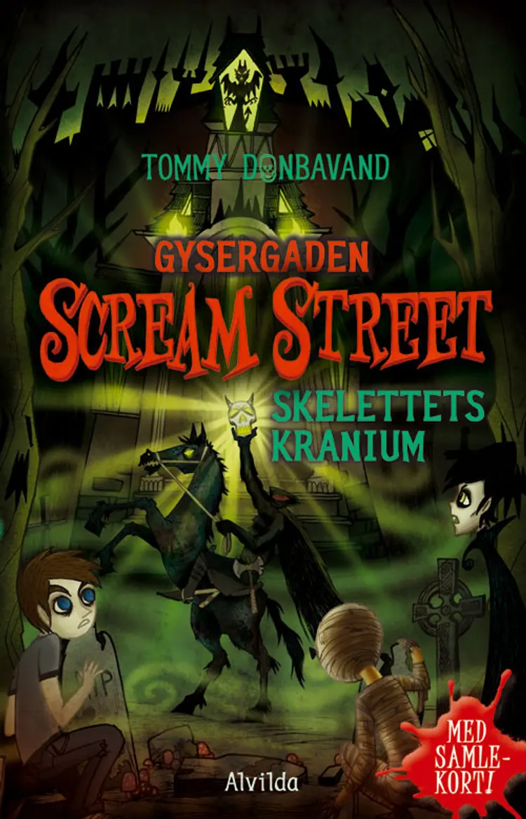 Skelettets kranium af Tommy Donbavand