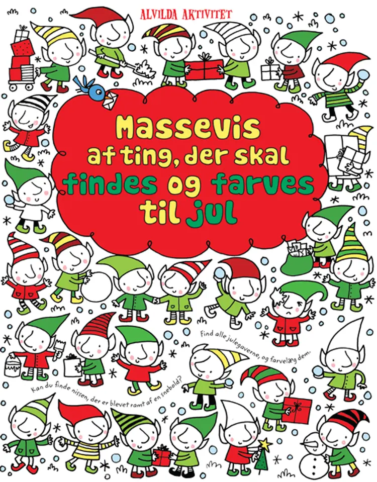 Massevis af ting, der vil findes og farves til jul af Fiona Watt