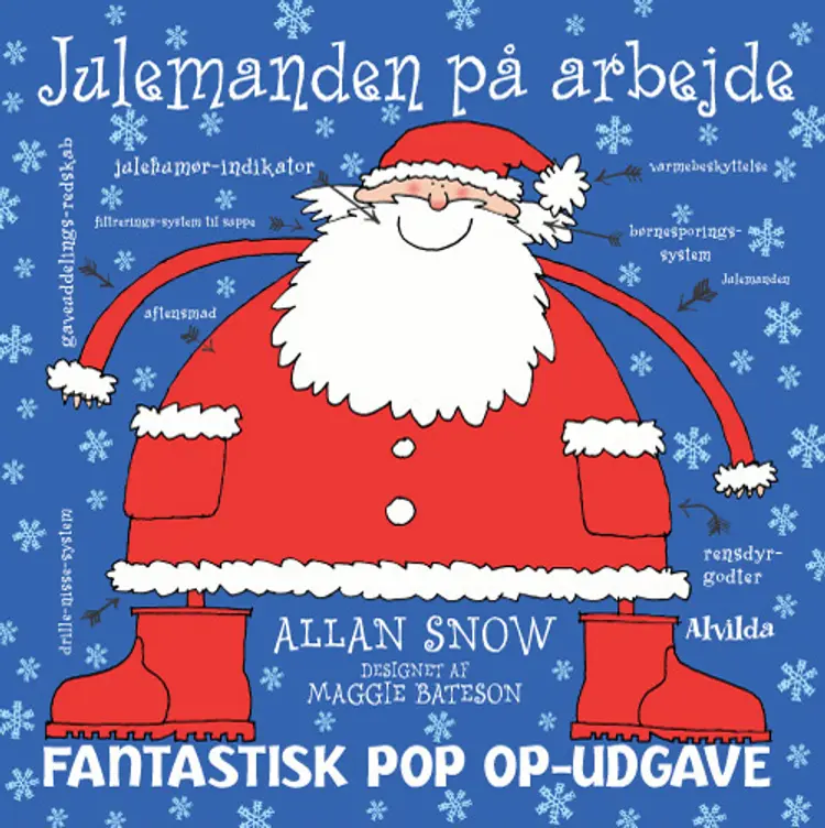 Julemanden på arbejde af Alan Snow