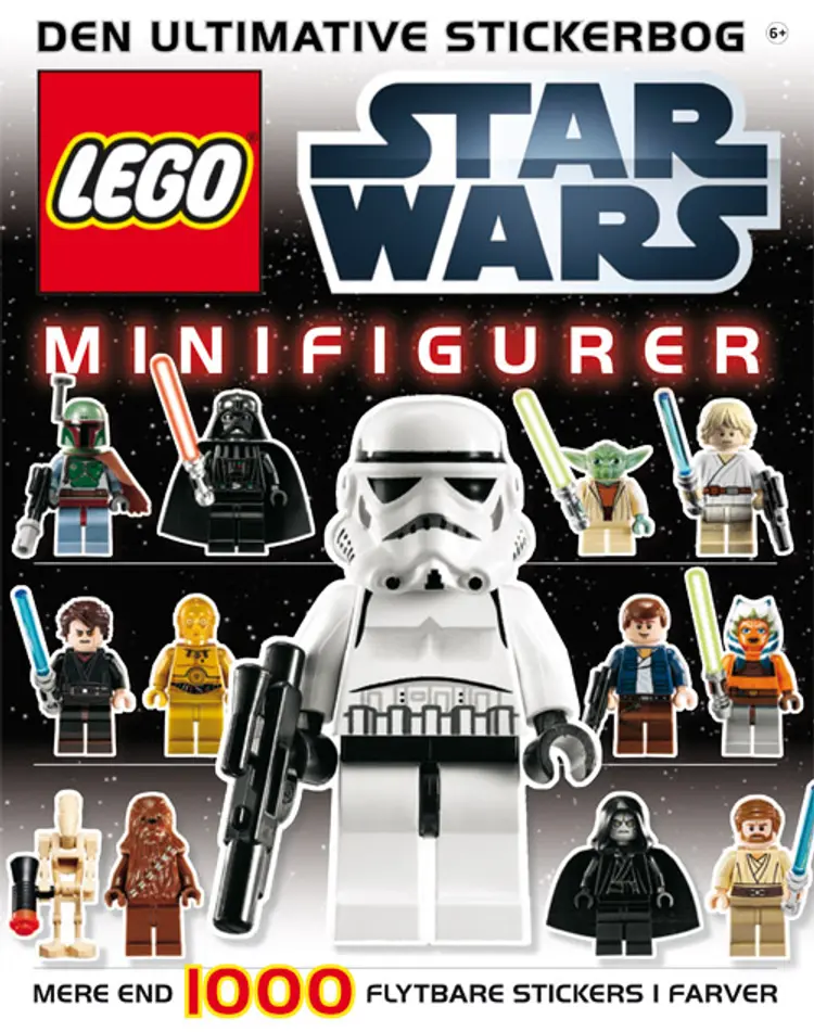 Den ultimative stickerbog om LEGO Star Wars minifigurer af LEGO