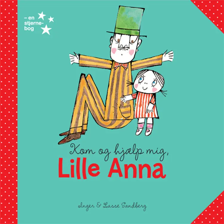 Lille Anna 1-6 (display med 24 eks.) af Inger Sandberg