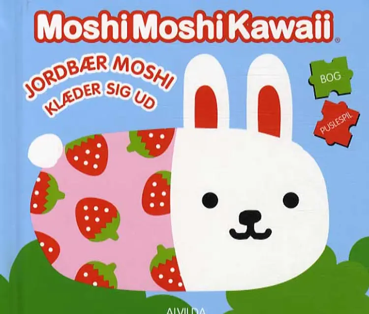 Jordbær Moshi klæder sig ud af MoshiMoshi