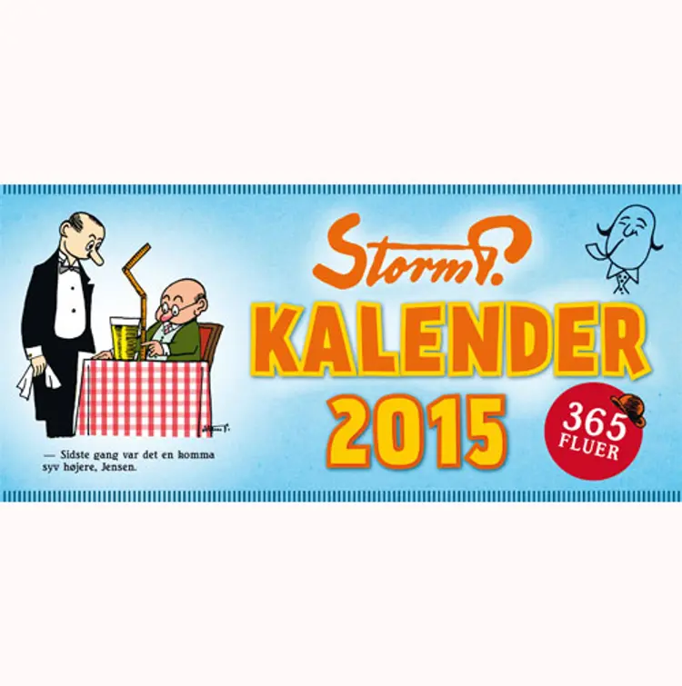 Storm P. kalender 2015 - 365 fluer af Storm P.