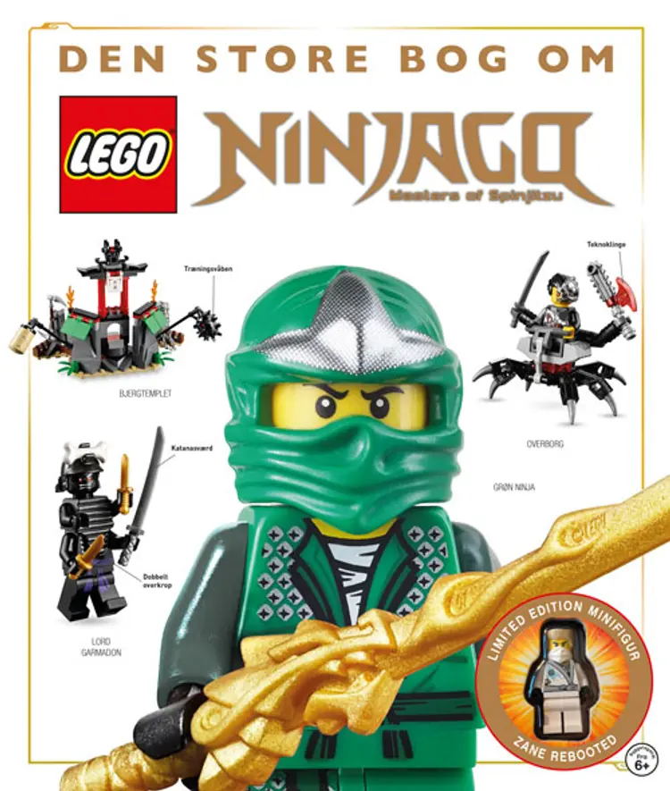 Den store bog om LEGO Ninjago - masters of spinjitzu 