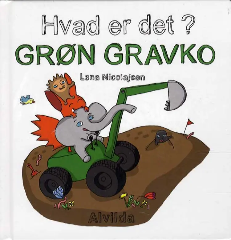Hvad er det? Grøn gravko (sæt á 3 stk. Pris pr. stk. 49,95) af Lena Nicolajsen