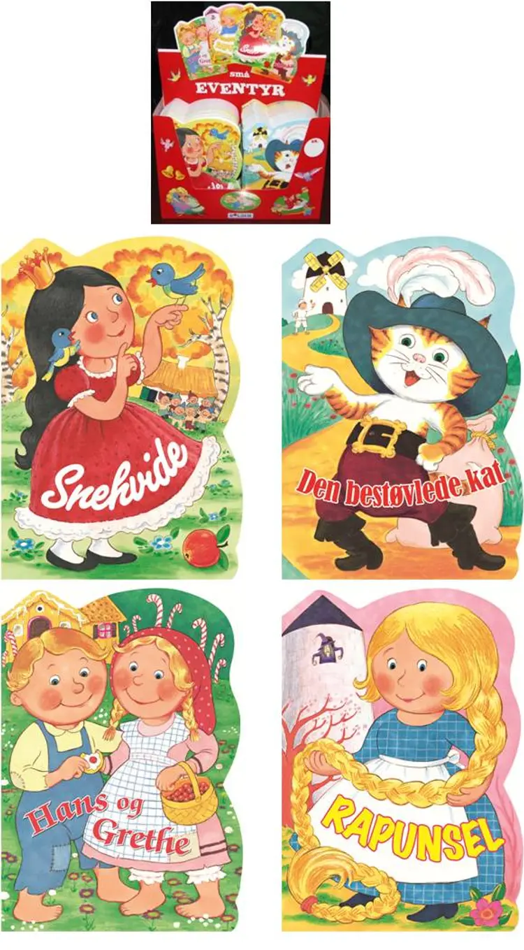 Mini Eventyrhæfter 1-4