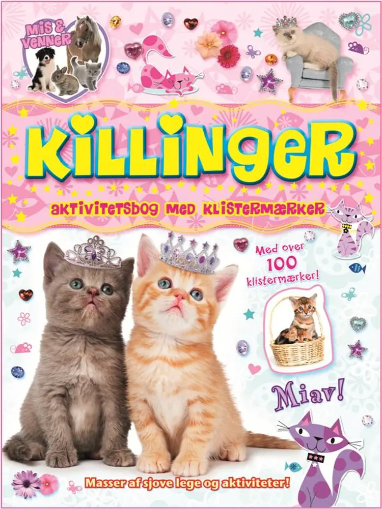 Killinger - Aktivitetsbog med klistermærker