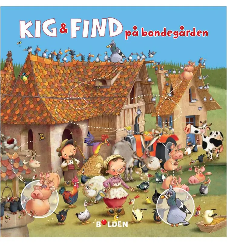 Kig & find på bondegården af Nadine Piette