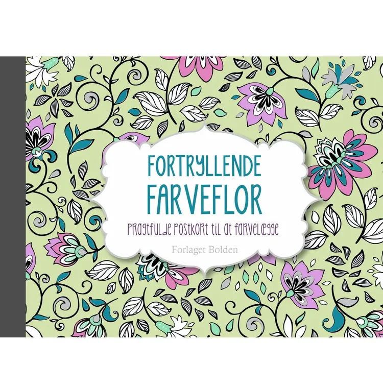 Magiske øjeblikke: Fortryllende farveflor (postkort)