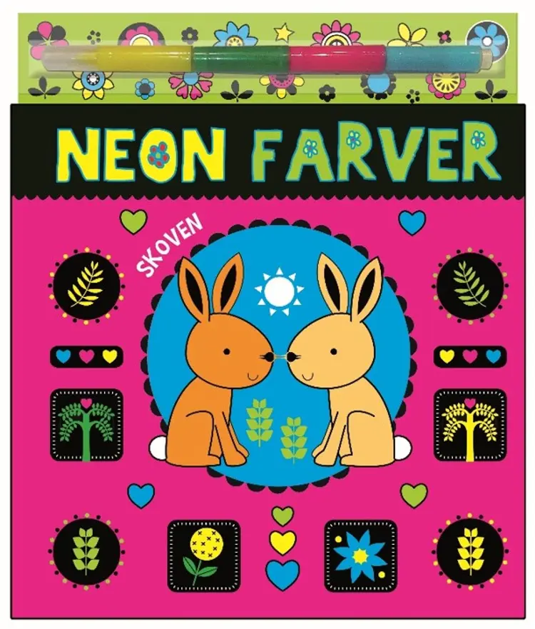 Neon farver: Skoven