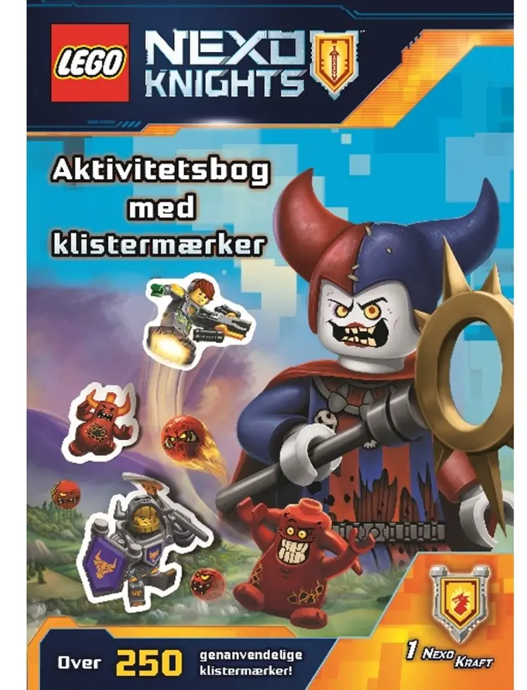 Aktivitetsbog med klistermærker
