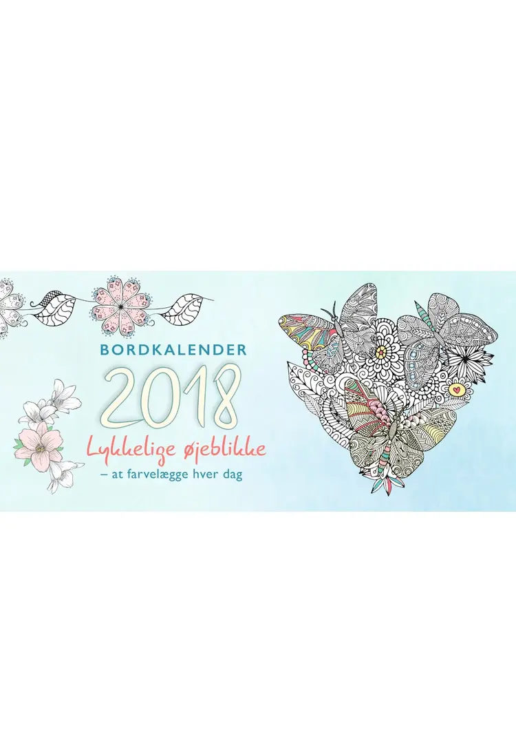 Lykkelige øjeblikke - Bordkalender 2018