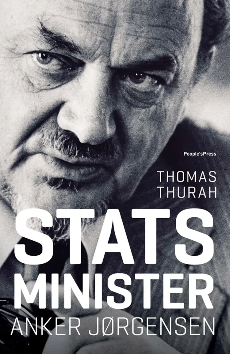 Statsminister Anker Jørgensen af Thomas Thurah