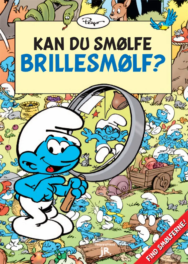 Kan du smølfe Brillesmølf? af Peyo