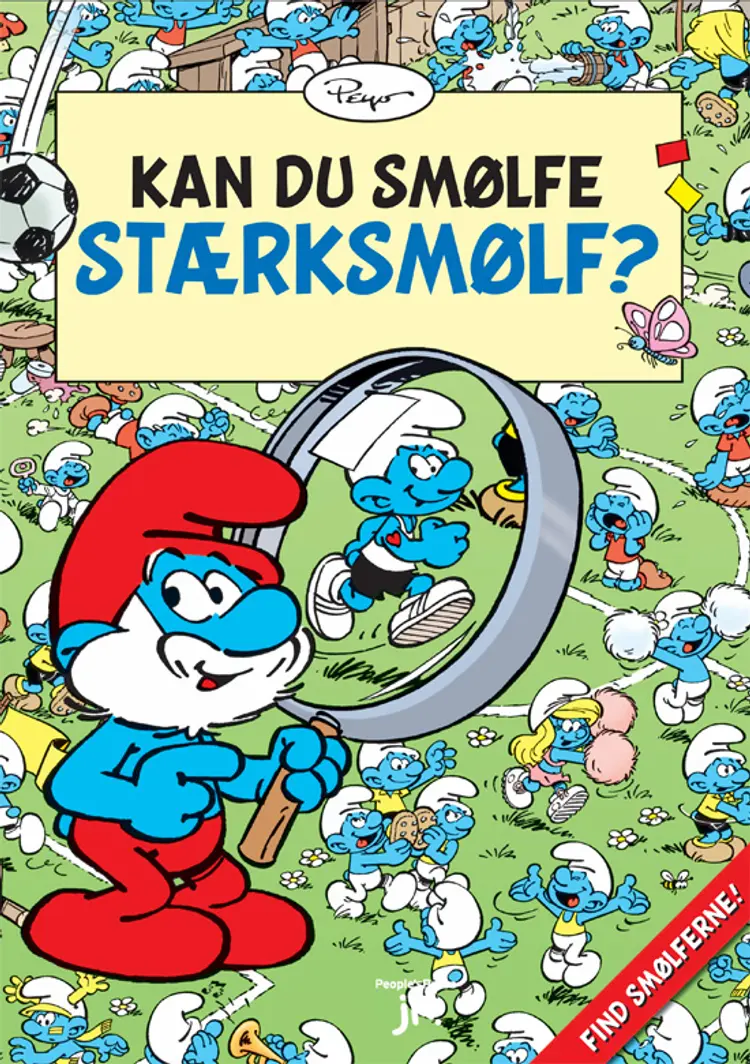 Kan du smølfe Stærksmølf? af Peyo