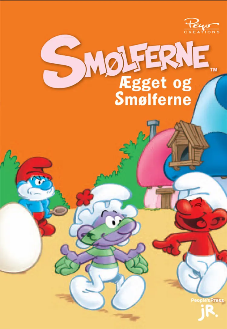 Ægget og smølferne af Peyo