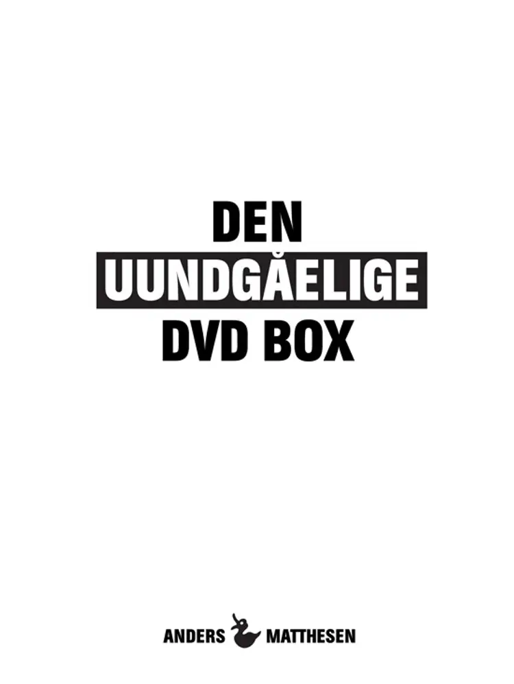 Den uundgåelige DVD box af Anders Matthesen