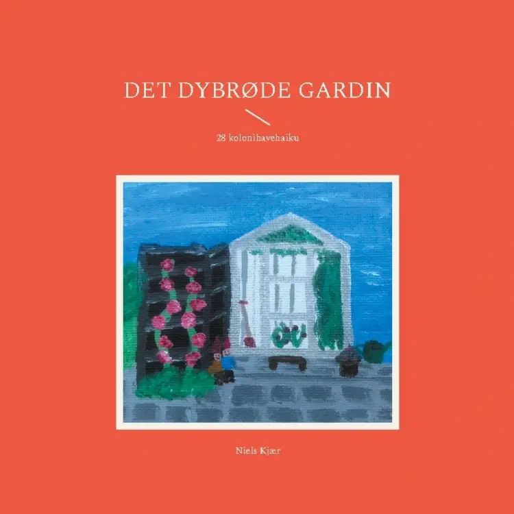 Det dybrøde gardin af Niels Kjær