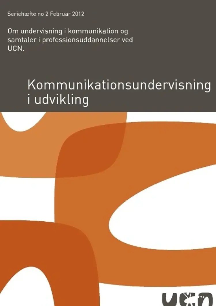 Kommunikationsundervisning i udvikling af Ole Mygind