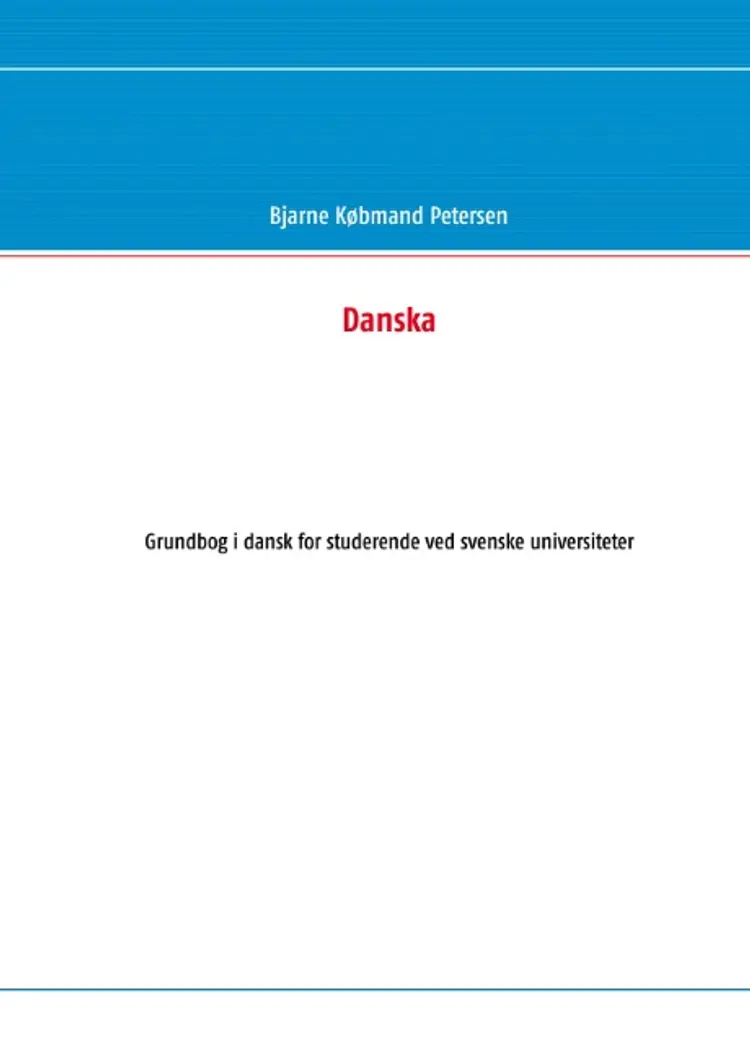 Danska af Bjarne Købmand Petersen