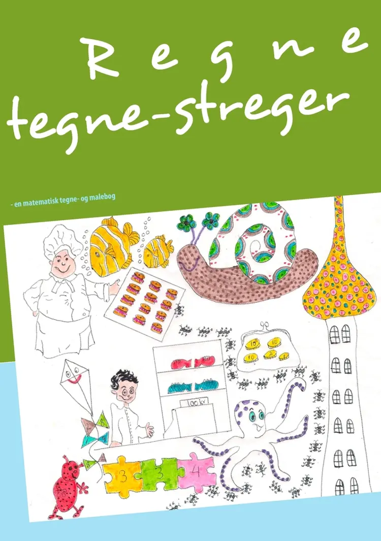 Regne-tegne-streger af Birgit Neldeborg Mortensen