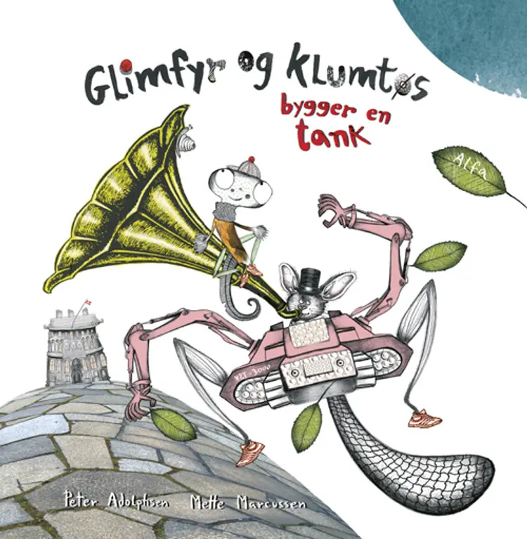Glimfyr og Klumtøs bygger en tank af Peter Adolphsen