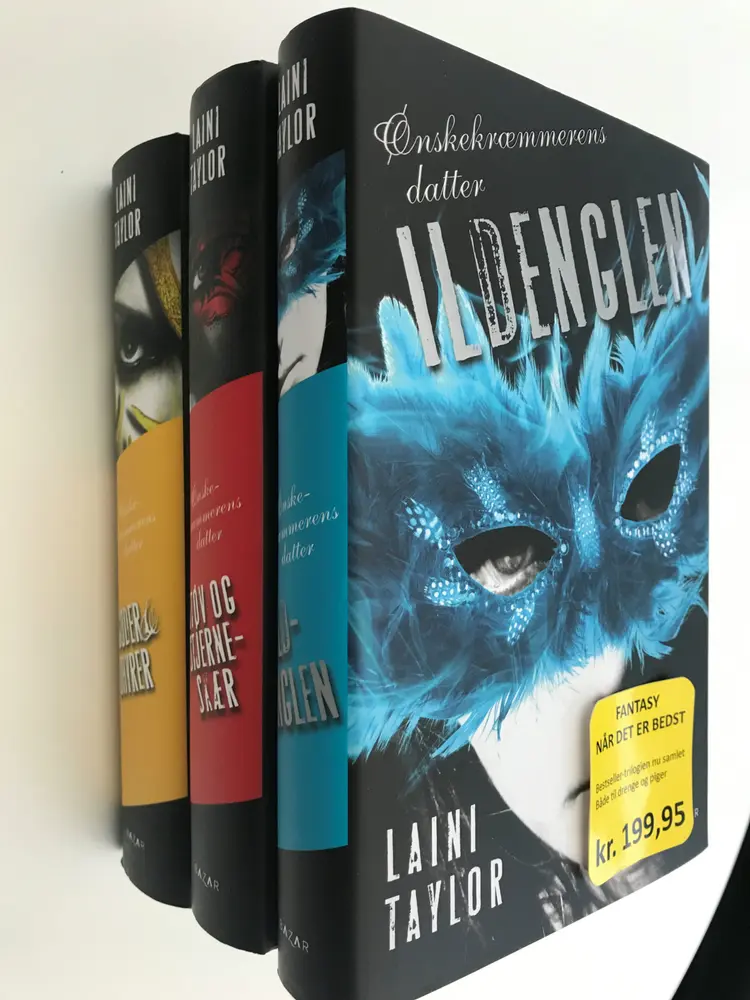 Ønskekræmmerens datter Bind 1+2+3 af Laini Taylor