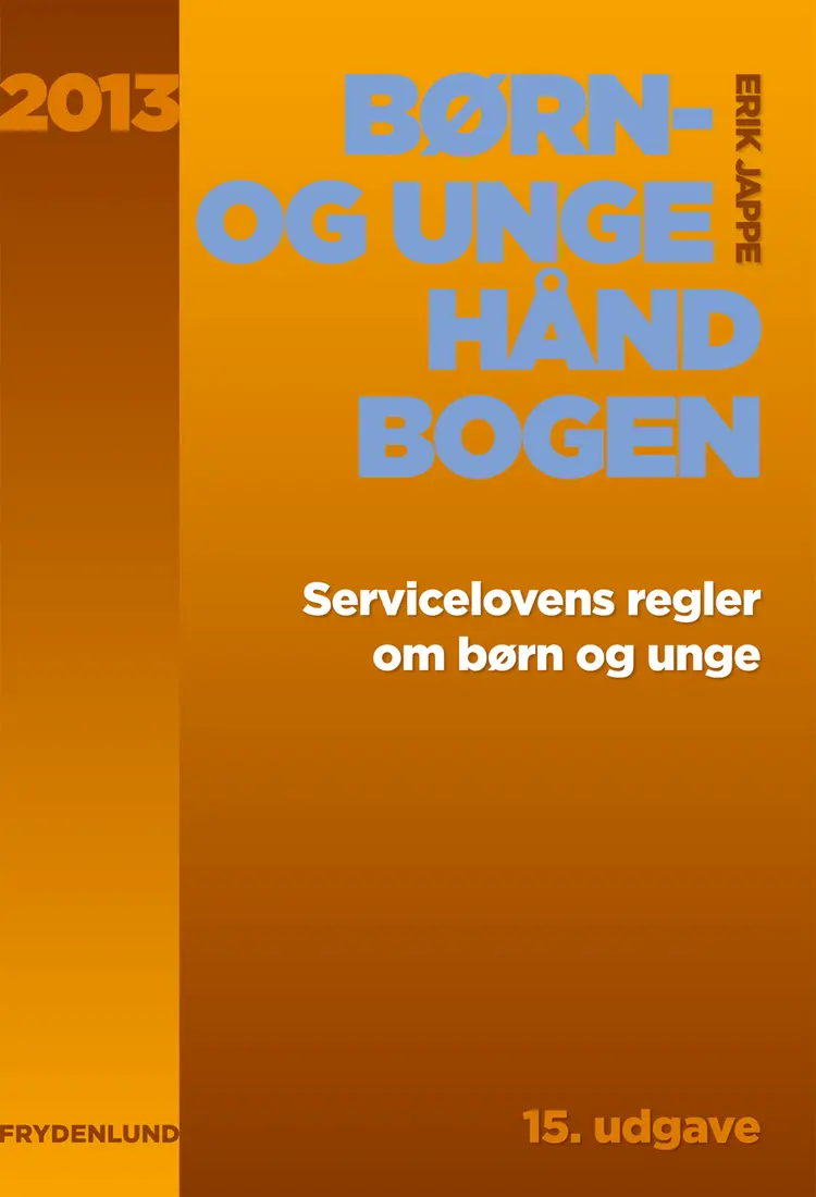 Børn- og ungehåndbogen 2013 af Erik Jappe